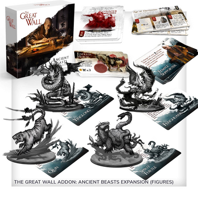 Great Wall: Dragon Gameplay All-In Pledge plus Unpainted Miniatures (Kickstarter Pre-Order Special) Kickstarter Board Game Awaken Realms KS001007C