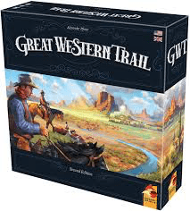 Great Western Trail（零售版）零售棋盘游戏 eggertspiele KS800491A