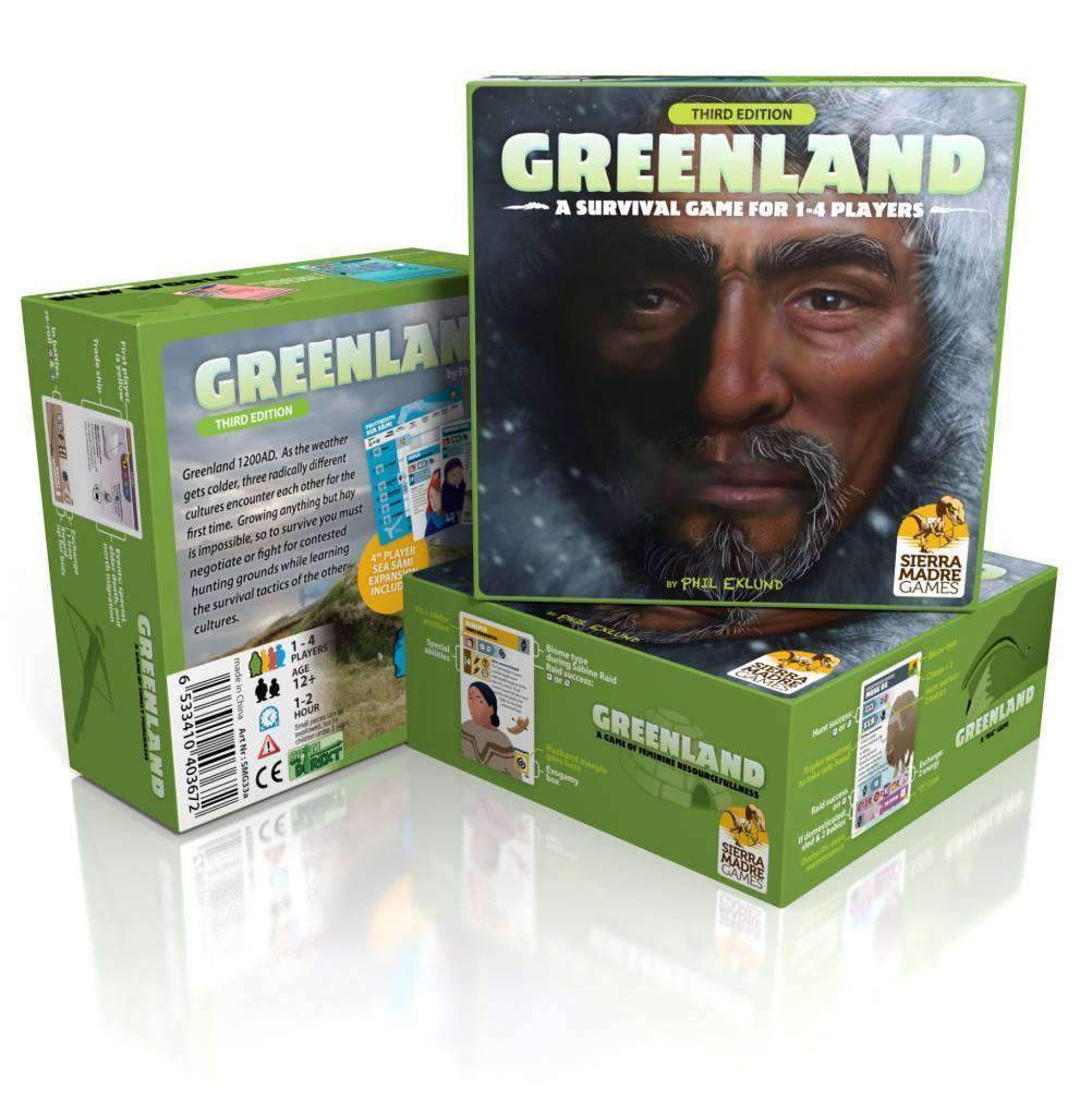 Groenlandia (Speciale pre-ordine Kickstarter) Kickstarter Board Sierra Madre Games