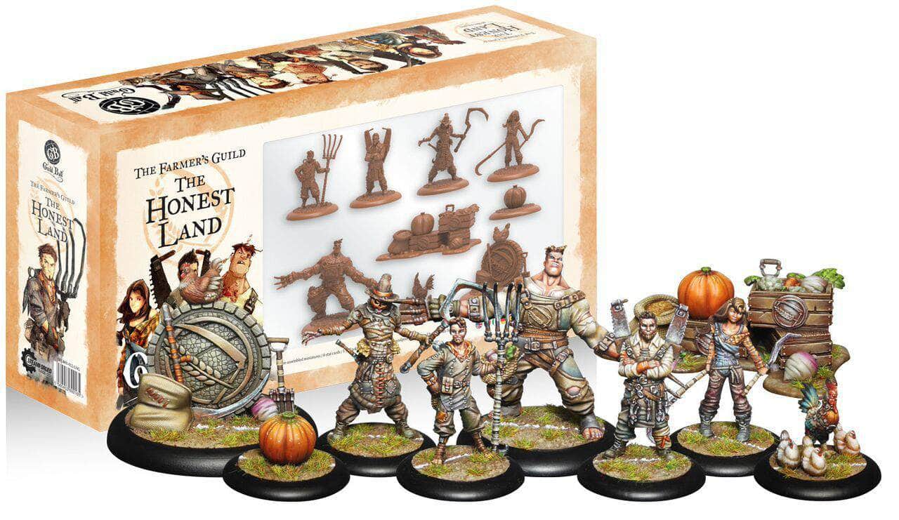 Guild Ball: The Farmer's Guild-the Honest Land (edición minorista) Expansión del juego de mesa minorista Steamforged Games 5060453692165 KS800696A