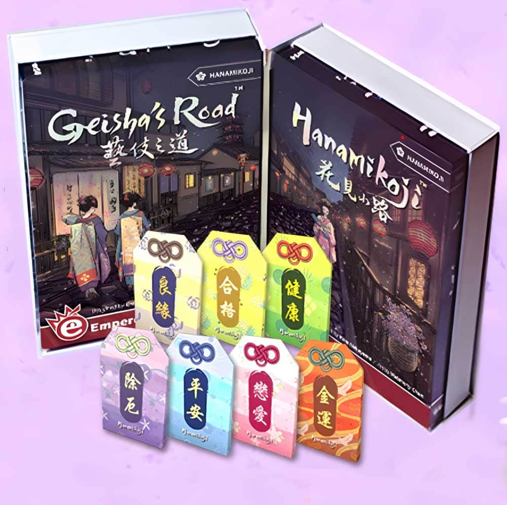 HANAMIKOJI: ZAKUWIENKA GRODY GEISHA „Everything Hanamikoji” (Kickstarter Special Special) Kickstarter Game EmperorS4 KS001190A