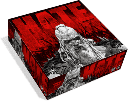 Hate (Kickstarter pré-encomenda especial) jogo de tabuleiro do Kickstarter CMON Limitado