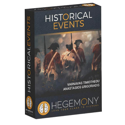 Hegemonia: Poprowadź swoją klasę do zwycięstwa plus wydarzenia historyczne Mini-Expansion Pakiet (Kickstarter w przedsprzedaży Special) Kickstarter Game Hegemonic Project Games KS001192A