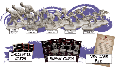 Hellboy: Das Brettspiel - Versprechen der Doom -Expansions -Bündel (Kickstarter -Vorbestellungsspezialitäten) Kickstarter -Brettspiel -Erweiterung Mantic Games KS001139A