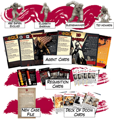 Hellboy: The Board Game - Pledge of Doom Expansions Bundle (Kickstarter Précommande spécial) Extension du jeu de société Kickstarter Mantic Games KS001139A