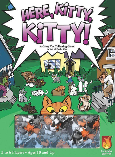 ¡Aquí, Kitty, Kitty! Juego de mesa minorista Fireside Games