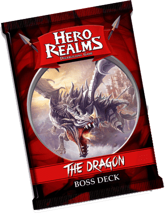 Hős birodalmak: Boss Deck - Dragon kiskereskedelmi társasjáték -kiegészítés White Wizard Games