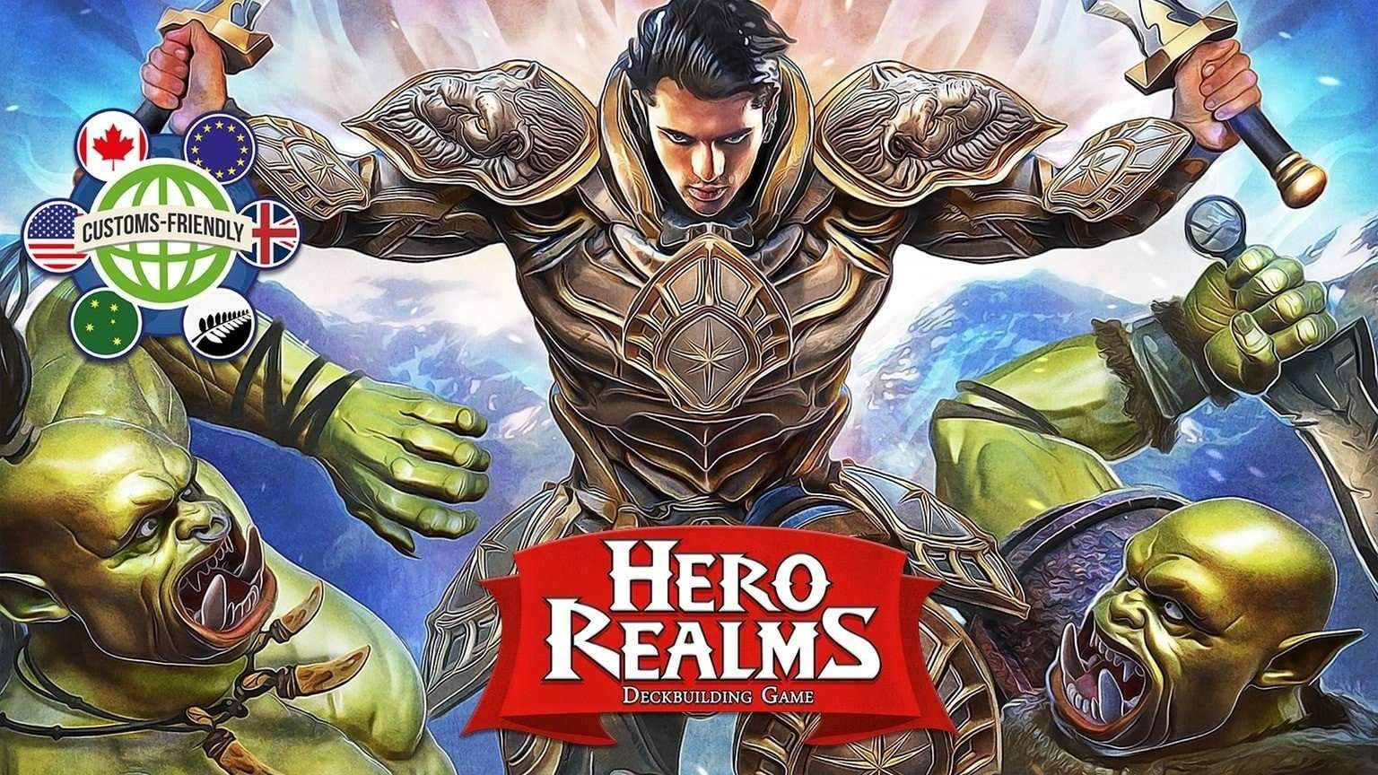 Hero Realms: Juego de tarjetas de construcción de plataformas Promoción de nivel de jugador (Kickstarter Special) Juego de cartas de Kickstarter White Wizard Games