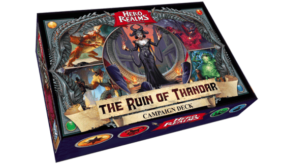 Hero Realms: La ruine de l'expansion du jeu de vente au détail de la campagne de la campagne Thandar White Wizard Games