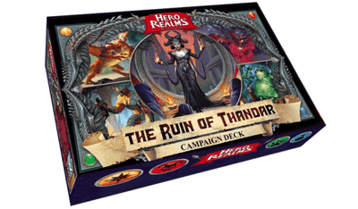 ヒーローの領域:The Ruin of Thandarキャンペーンデッキ小売ボードゲームの拡張 White Wizard Games