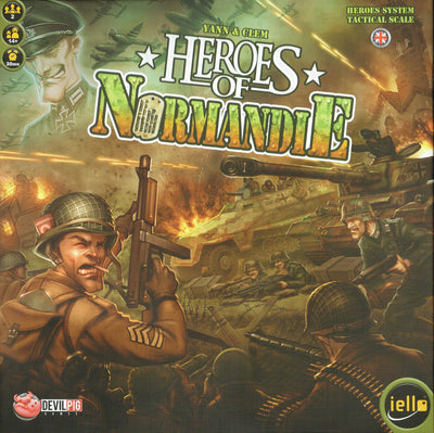 Heroes of Normandie (Kickstarter Special) Kickstarter Board Game Devil Pig Games KS800602A