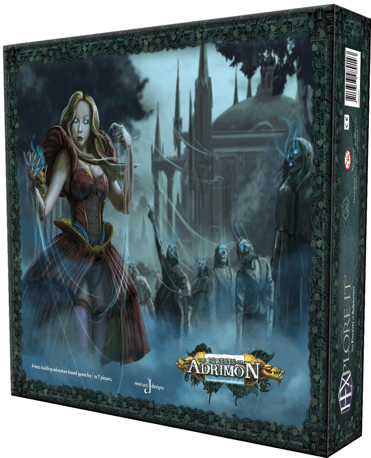 Hexplore It: The Forests of Adrimon (Kickstarter Special) Kickstarter Board Game Mariucci J. Designs KS800633A