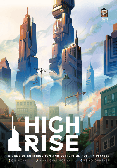 High Rise: Ultraplastiset Edition Works Pledge Bundle (Kickstarter Preder Tilaus) Kickstarter Board Game Formal Ferret Games KS001058a