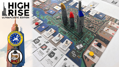 High Rise: The UltraPlastic Edition Works Pledge Bundle (Kickstarter förbeställning Special) Kickstarter Board Game Formal Ferret Games KS001058A