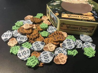 Honey Buzz Bundle Edition Plus Wooden Coins (Kickstarter Pre-Order Special) Kickstarter Board Game Elf Creek Games KS001005A
