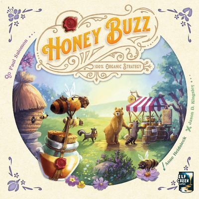 Honey Buzz Bundle Edition Plus Wooden Coins (Kickstarter Pre-Order Special) Kickstarter Board Game Elf Creek Games KS001005A