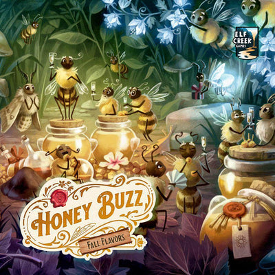 Honey Buzz: Fall Flavors Plus Fall Player Pieces Pack Bundle (Kickstarter förbeställning Special) Kickstarter Board Game Expansion Elf Creek Games KS001005C