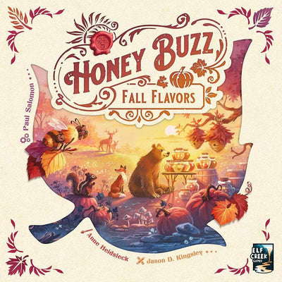 Honey Buzz: Fall Flavours Plus Fall Player Pieces Pack Bundle (Kickstarter Pre-Order Special) Kickstarter Board Game Expansion Elf Creek Games KS001005C