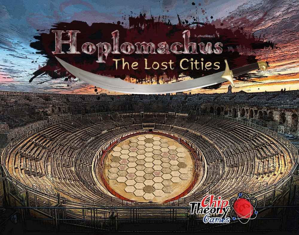 Hoplomachus: as cidades perdidas pré-encomenda Chip Theory Games KS001034A