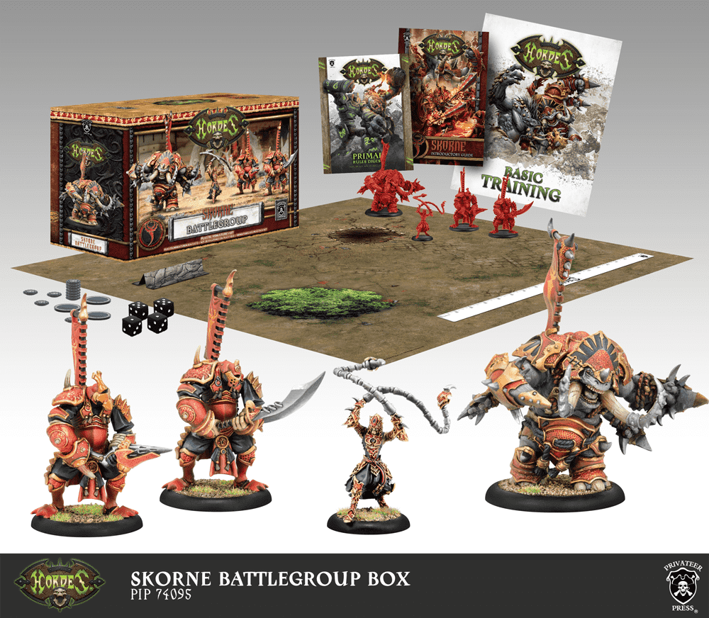 Hordes: Skorne Battlegroup Retail Edition Miniatures Game - The
