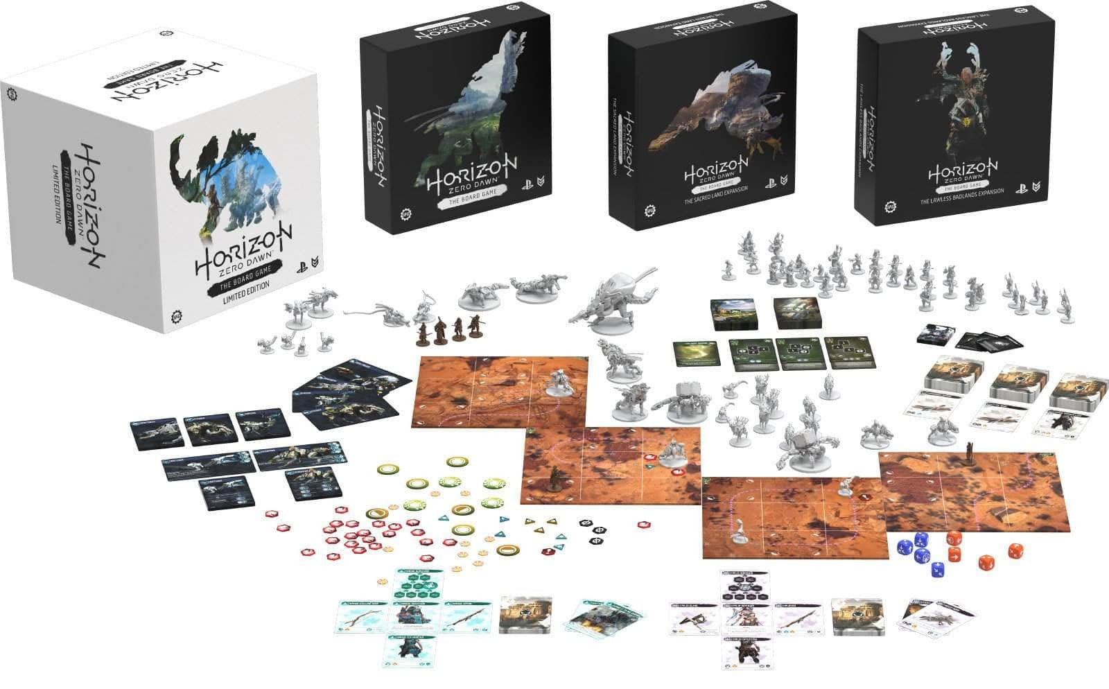 Horizo​​n Zero Dawn：限量版Seeker Pledge（Kickstarter Special）Kickstarter棋盘游戏 Steamforged Games KS000855A