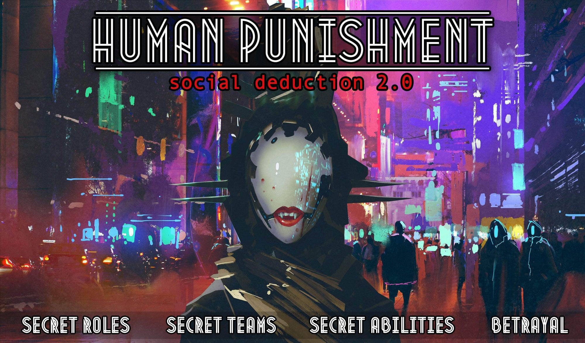 Punishment umano: Social Dedution 2.0 (Kickstarter Special) Kickstarter Board Game Godot Games KS800238A