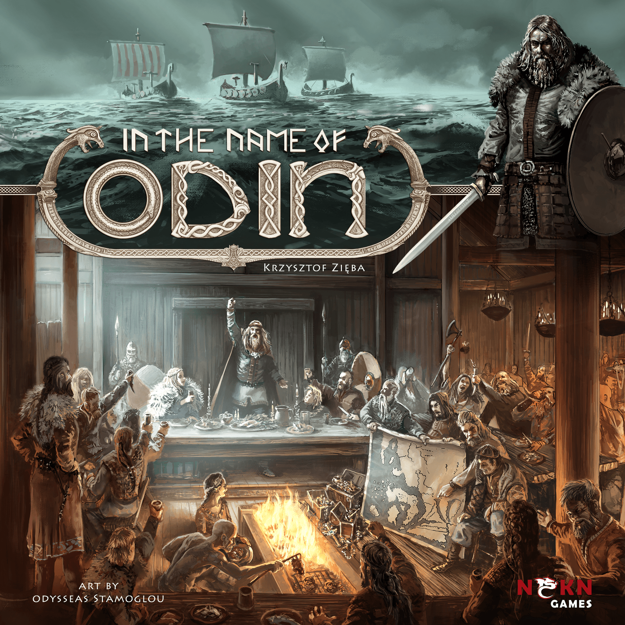 In The Name of Odin (Kickstarter Special) Kickstarter Board Game Heidelberger Spieleverlag KS800179A