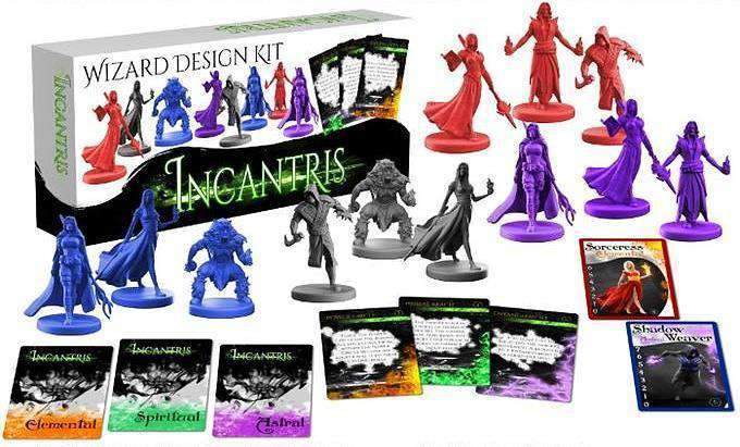 Incantris: Wizard Design Kit KS Yksinomainen (Kickstarter Special) Kickstarter -pelin laajennus RAINN Studios