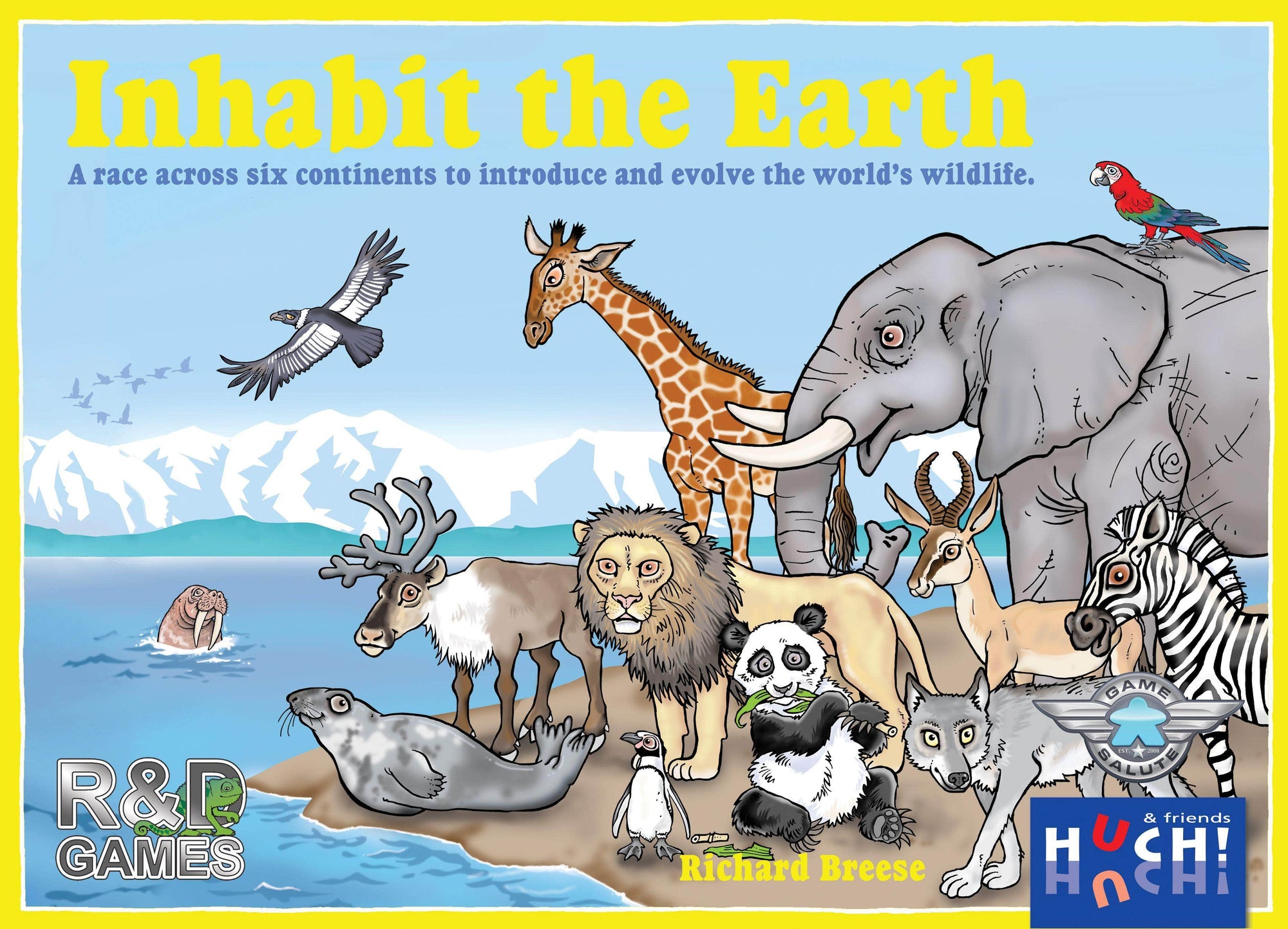 Habitar el juego de mesa de Kickstarter de la Tierra (Kickstarter) R&D Games KS800175A