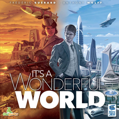 É um maravilhoso jogo de tabuleiro mundial de varejo Lucky Duck Games KS001088A