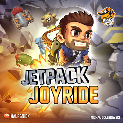 Jetpack Joyride: Deluxe Pledge Plus kiegészítők Bundle (Kickstarter Pre-megrendelés Special) Kickstarter társasjáték Lucky Duck Games