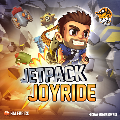 Jetpack Joyride: Deluxe Pled Plus Add-ons Bundle (Kickstarter förbeställning Special) Kickstarter brädspel Lucky Duck Games
