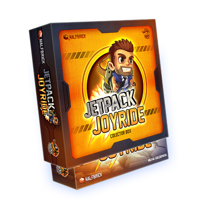 Jetpack Joyride: Deluxe Pledge plus Add-Ons Bundle (Kickstarter Pre-Order Special) Kickstarter Board Game Lucky Duck Games