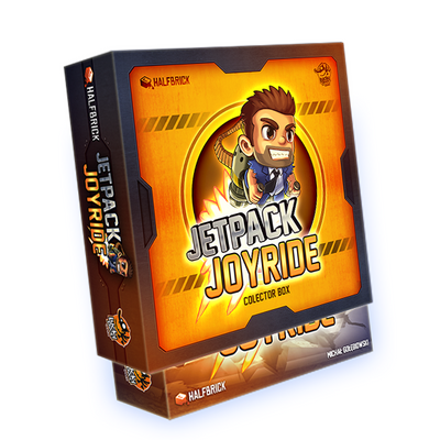 Jetpack Joyride: Deluxe Pled Plus Add-ons Bundle (Kickstarter förbeställning Special) Kickstarter brädspel Lucky Duck Games