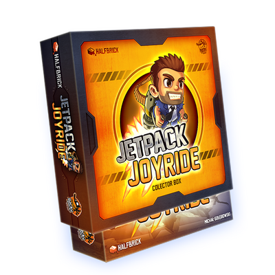 Jetpack Joyride: Deluxe Pledge plus Add-Onle-Bündel (Kickstarter-Vorbestellungsspezialitäten) Kickstarter-Brettspiel Lucky Duck Games