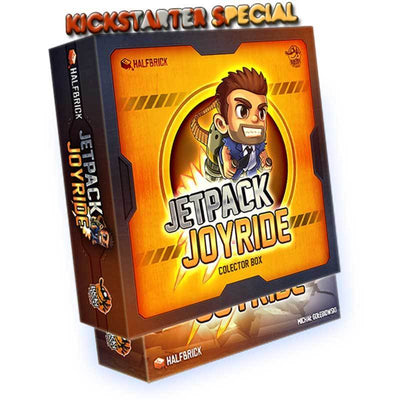 JETPACK JOYRIDE：Deluxe Pledge Plus附加组合（Kickstarter预订特别）Kickstarter棋盘游戏 Lucky Duck Games