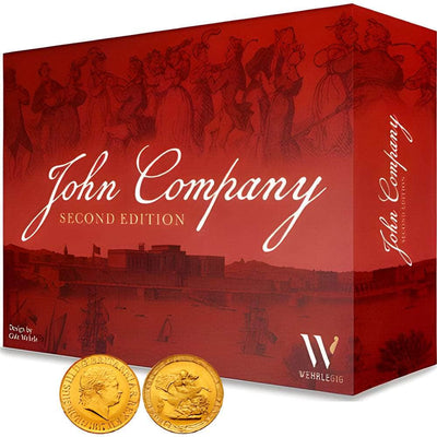 John Company Plus Metal Coin Set Bundle（Kickstarter预订特别）Kickstarter棋盘游戏 Wehrlegig Games KS001096A