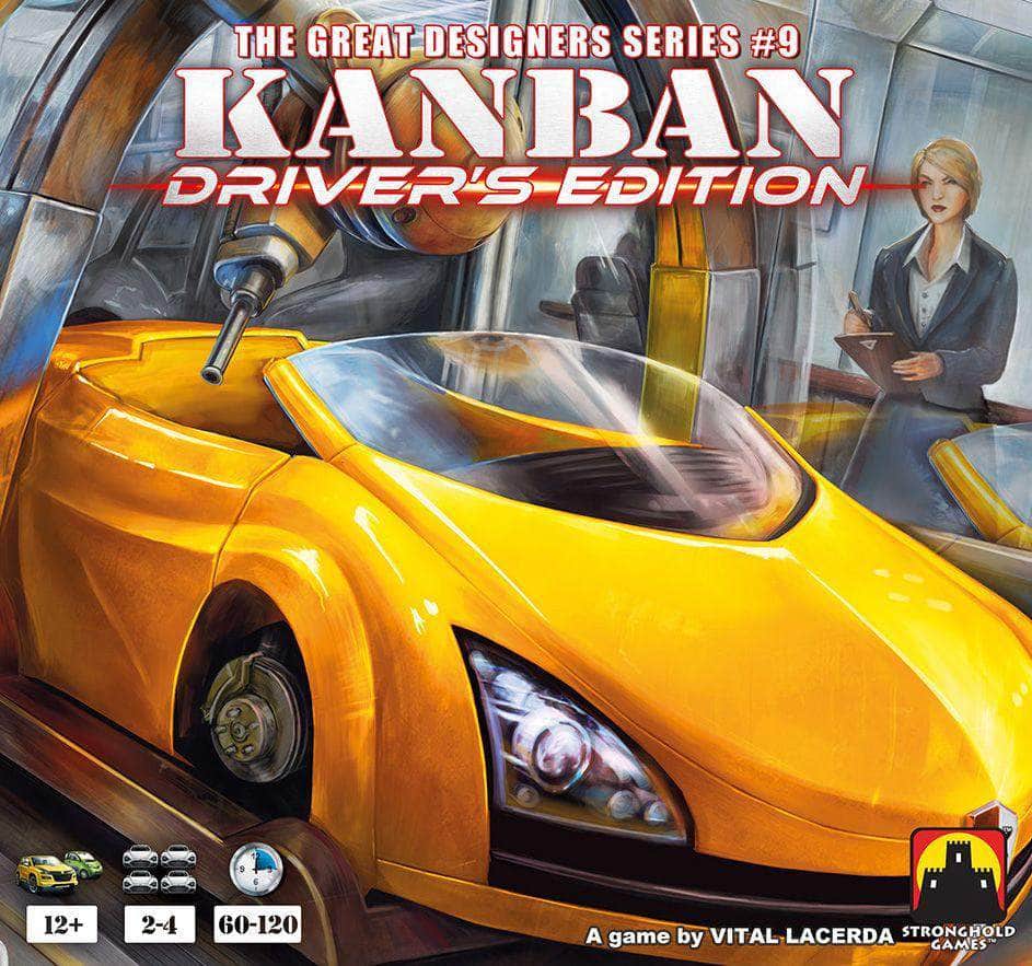 Kanban: Έκδοση οδηγού (λιανική έκδοση) Λιανική επιτραπέζια παιχνίδι Stronghold Games, Giochix.it, Maldito Games, Schwerkraft-Verlag, Sherlock S.A. KS800334A