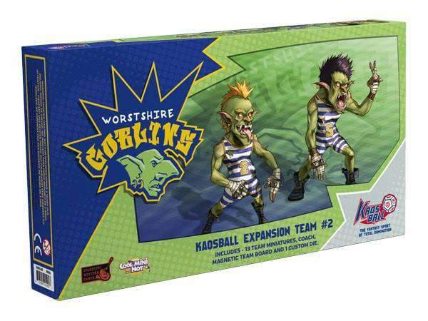 Kaosball : 최악의 Shire Goblins 소매 보드 게임 확장 CMON 제한된