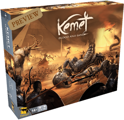 Kemet: Blod och Sand All-in God Pantge Bundle (Kickstarter Special)