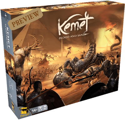 KEMET: BLANGLE ALL-IN GEO God di sangue e sabbia (Speciale Kickstarter)