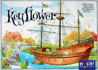 Keyflower: Core Game Plus Stretch Goals (Kickstarter Special) Kickstarter Board Game R&amp;D Games, Czacha Games, Ediciones MasQueOca, FoxMind, Game Harbor, Game Salute, Gigamic, HUCH!, Quined Games KS800020A