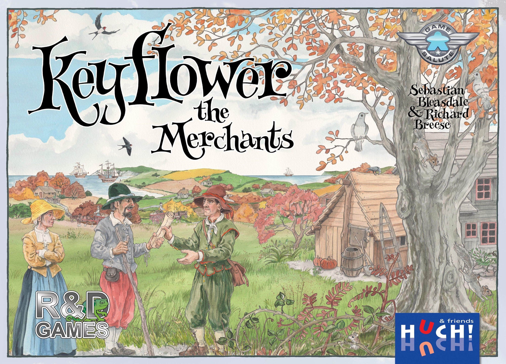KeyFlower: The Merchants (Kickstarter Special) การขยายเกมกระดาน Kickstarter Czacha Games KS800124A
