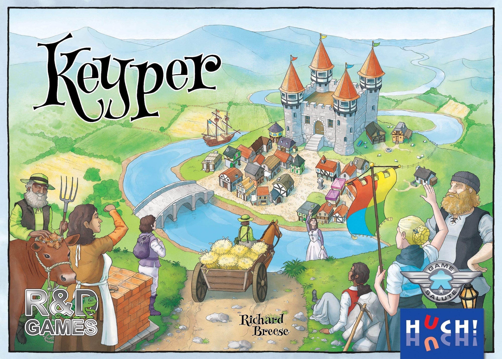Keyper（Kickstarter Special）Kickstarter棋盤遊戲 HUCH! KS800217A