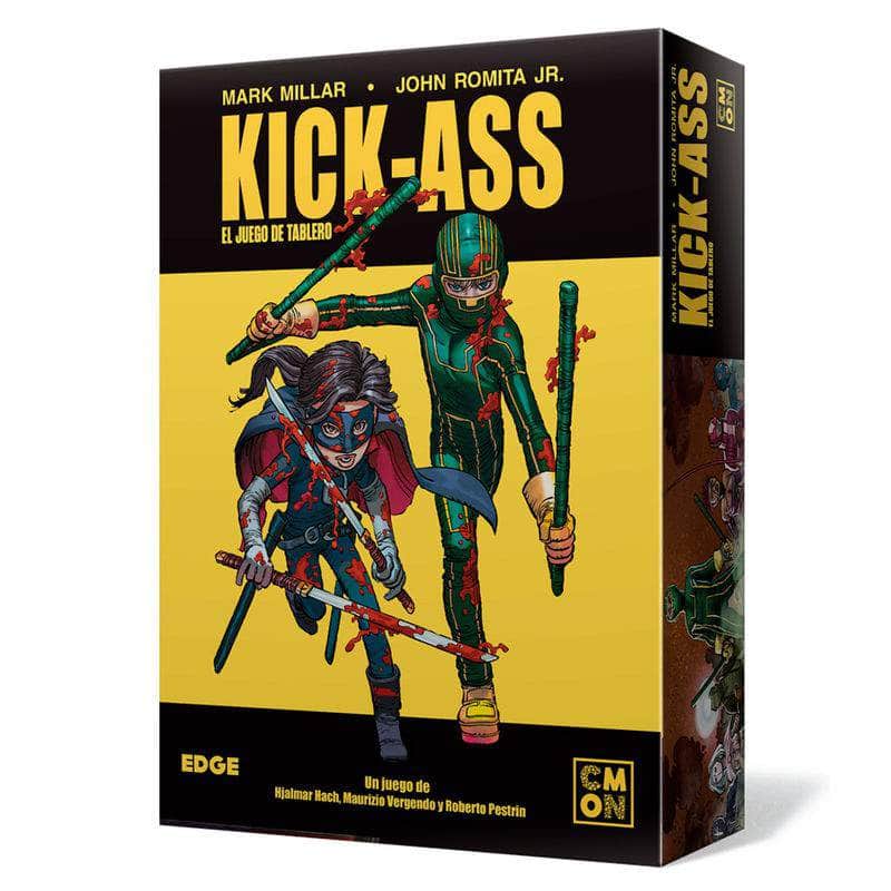 Kick Ass: Core Game (vähittäiskaupan ennakkotilaus) vähittäiskaupan lautapeli CMON KS001215a