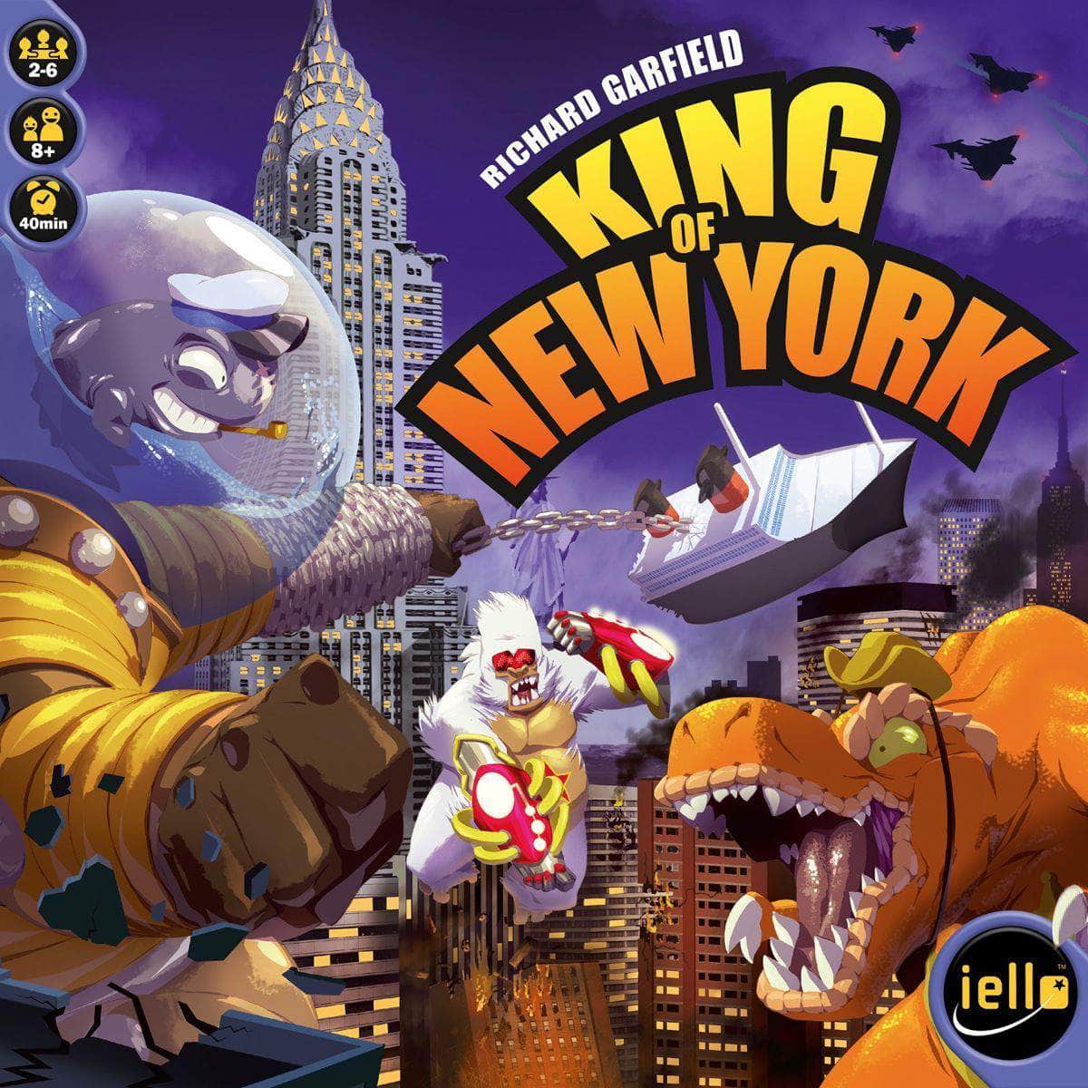 King of New York (Edizione al dettaglio) Game del tabellone al dettaglio IELLO KS800420A