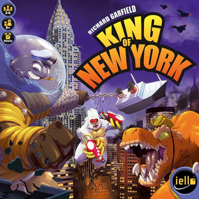 King of New York (edição de varejo) jogo de tabuleiro de varejo IELLO KS800420A