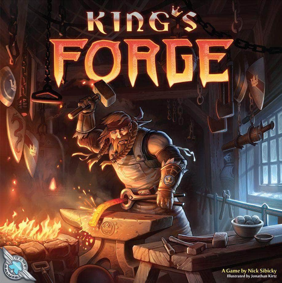 لعبة King's Forge (Kickstarter Special) Kickstarter Board Game Salute KS800029A
