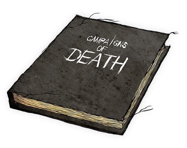 Kingdom Death מפלצת: קמפיינים להרחבת מוות בהזמנת מראש של קיקסטארטר Kingdom Death