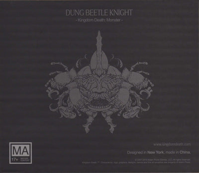 Kingdom Death Monster: Dung Beetle Expansion Retail Board Game Expansion Kingdom Death